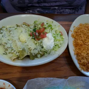 Green Enchiladas
