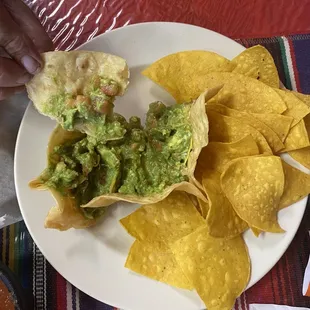 32. Guacamole Dip. Tasty but small amount.