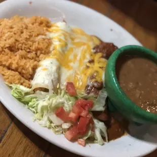 Enchilada dinner