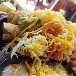 a plate of food