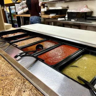 Salsa bar