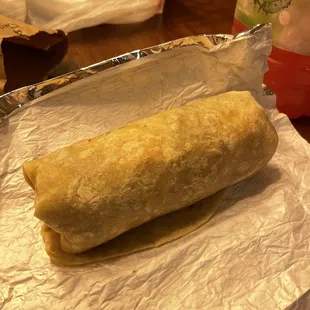 Cali surf burrito