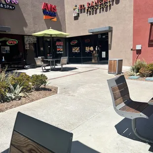 Outside the location
