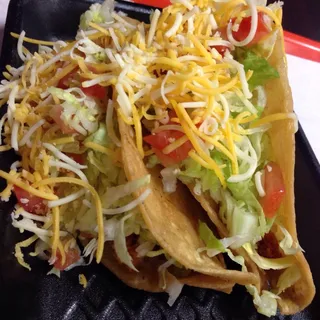 Shredded Chicken Hard Shell Taco
