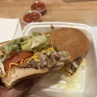 Carnitas Torta
