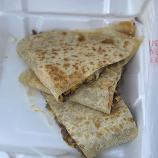 Carne Asada quesadilla