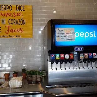Soda fountain