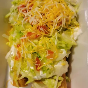 3 rolled tacos for over $9 last time