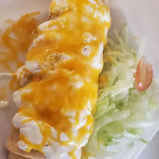 Chicken Chimichanga - Delicious!
