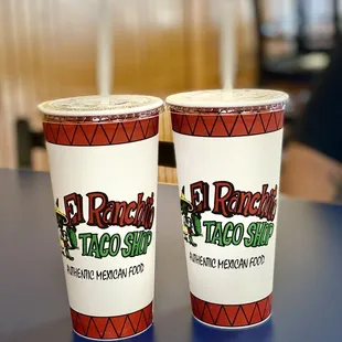 two cups of coffee