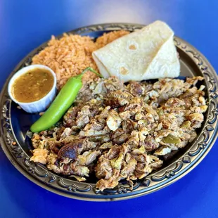 Machaca Plate