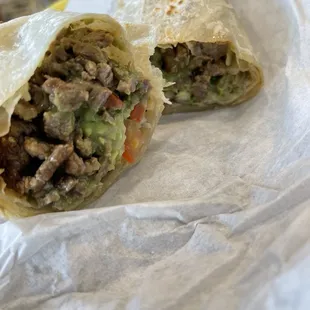 Carne Asada Burrito