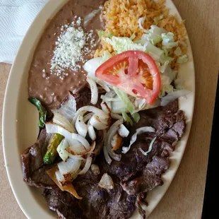 Carne Asada Plate