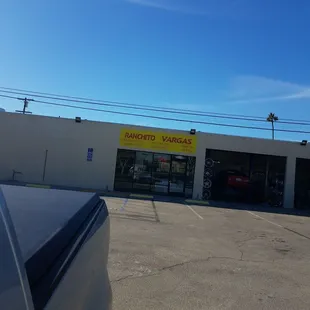 Supporting our friend's business and trying to be healthy.