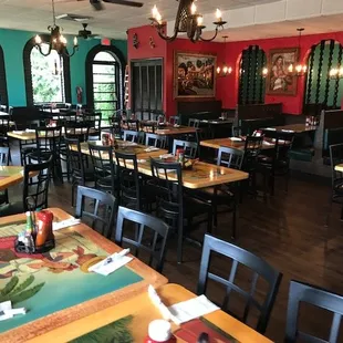 The main dining section.