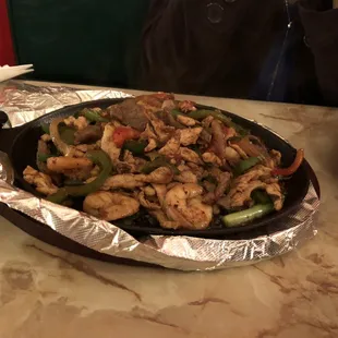 Texana - chicken, steak, &amp; shrimp