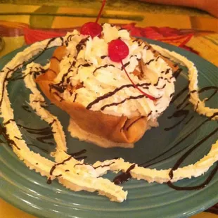 Best dessert-- fried ice cream!