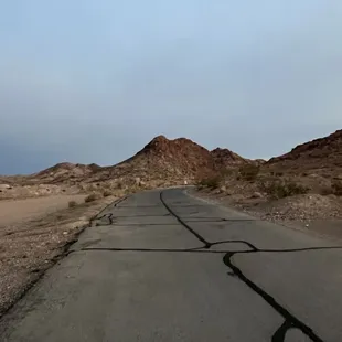 Bootleg Canyon right before sunrise