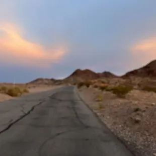 Bootleg Canyon - just us