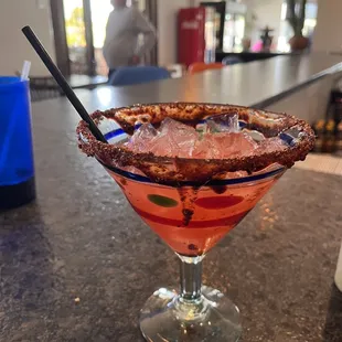 Mexican candy margarita