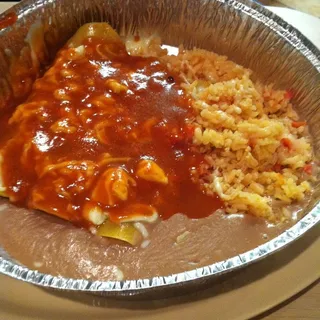 Rice And Bean Burrito