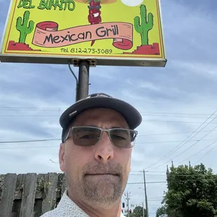 Sign. Does not always come up on yelp as Mexican food in the area.
