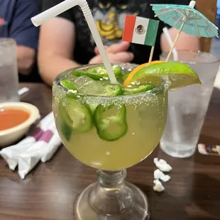 Jalapeño margarita