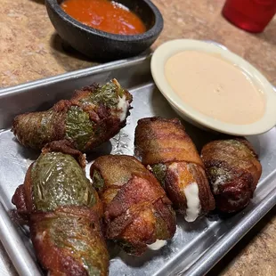 Stuffed jalapeños
