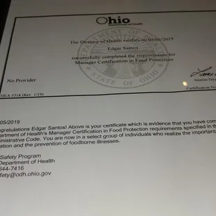 Your GM at El Rancho Grande continues his restaurant currency to insure the best customer service for you possible.