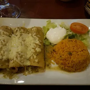 Chicken Enchiladas