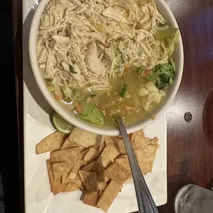 Chicken tortilla soup