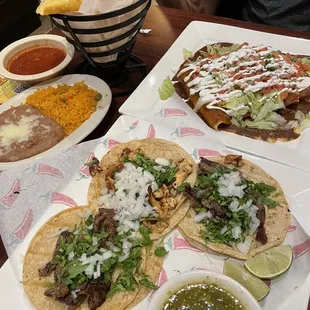Street Tacos &amp; Enchiladas