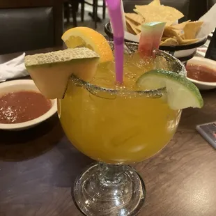 Jumbo mango margarita
