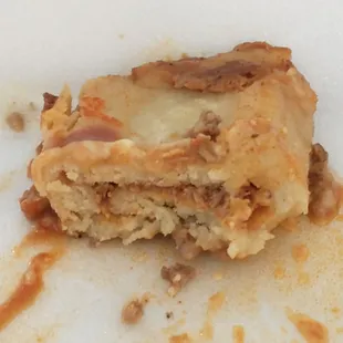 These used to have a substantial amount of pork inside the rolled wrapping, as you can see now it&apos;s virtually nothing.