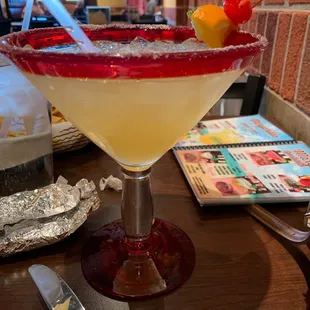 Margarita special Monday and Tuesday jumbo $3.99