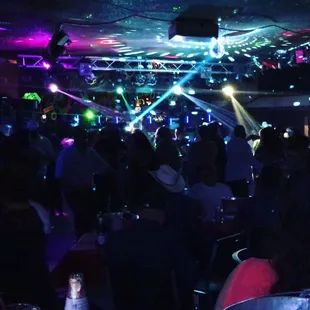 a disco scene