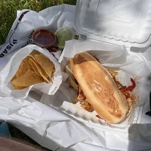 Food as it came to me.