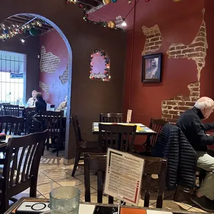 Here with my birthday coupon.