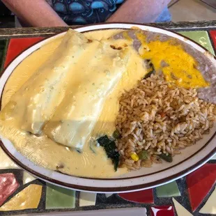 Spinach Enchiladas