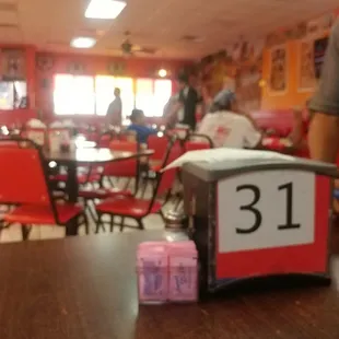 interior, tacos