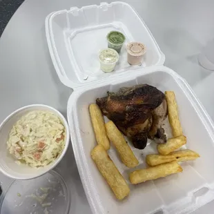 The amount of yucca fries given was just disrespectful