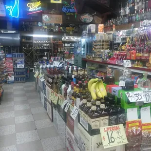 a view of a grocery store
