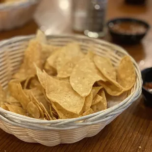 a basket of tortillas