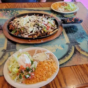 parillada fajitas...totally worth it for two people!