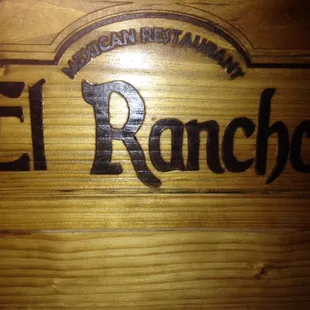 Real wooden chairs.