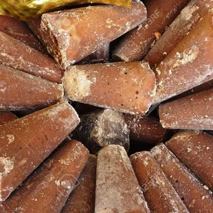 a circular arrangement of bricks