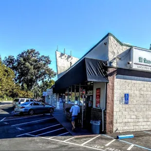 the front of the store