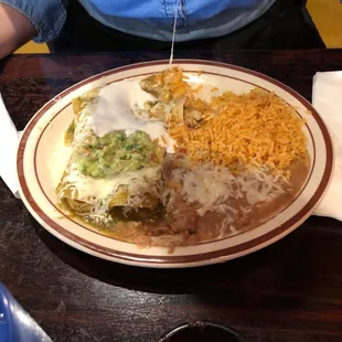 Shrimp enchiladas fire !!!!