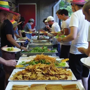 Let us Cater your next Fiesta! Sombreros optional!