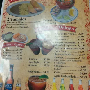 menu, soups and chowder